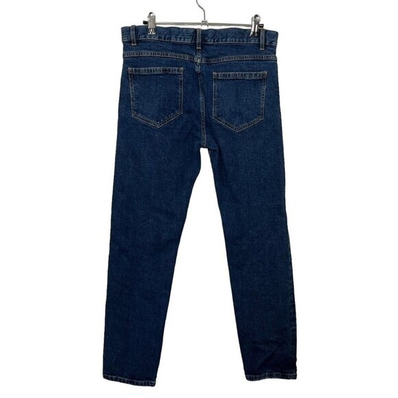 Joseph Den High Rise Straight Jeans Women’s Size 28 Medium Wash Button Fly - Picture 5 of 13